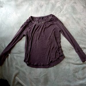 Floral long-sleeves shirt